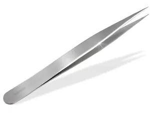 Profi Spitzpinzette Splitterpinzette Gerade Pinzette Spitz 13 cm Rostfrei - Bild 1 von 5
