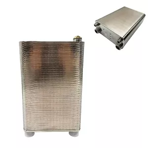 100 Layers Panel Heating Radiator Stainless Steel Domestic Hot Water Exchanger - Picture 1 of 18
