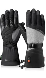 Royal Rose Heated Gloves Black Size S New In Box - Picture 1 of 10