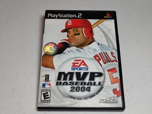MVP Baseball 2004 (Sony PS2, 2003) Authentic Game Complete CIB TESTED/WORKS!! - Picture 1 of 13