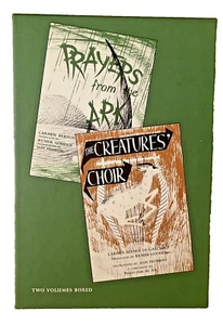 Prayers from the Ark Creatures Choir 2 Book Box Set Carmen Gaszfold  Godden 1967 - Picture 1 of 10