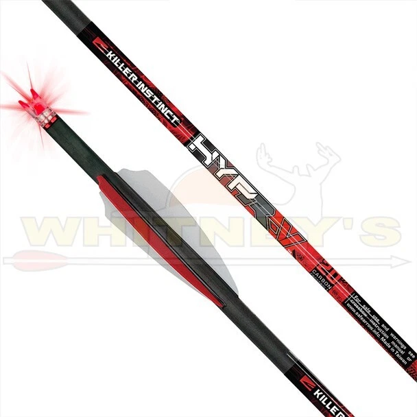 Killer Instinct Hypr-V Lighted Crossbow Bolts - 20" - 3pk - 4064-3