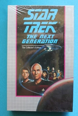 Star Trek:The Next Generation-1992 VHS Tape Sealed - Image 1 of 2