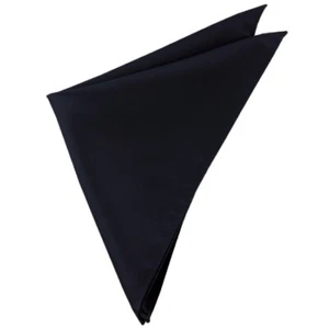 Mens Black Pocket Square - Picture 1 of 1
