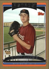 2006 Topps Update Gold Houston Astros Baseball Card #169 Matt Albers /2006