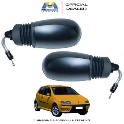 KIT SPECCHI SPECCHIETTO RETROVISORE SX + DX | FIAT PUNTO 188 dal 1999 al 2005 - Immagine 1 di 4