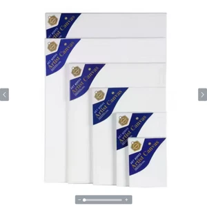 10er Set Leinwand Keilrahmen Malerbedarf Künstlerbedarf Baumwolle Malen Leinwand - Bild 1 von 5