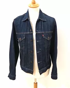 Levi's Herren Two Pocket Jeans Jacke Grösse M Denim Vintage G596 - Bild 1 von 5
