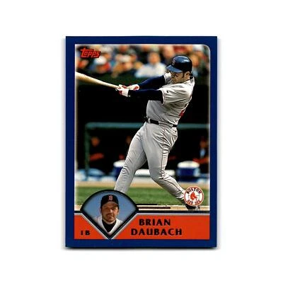 Brian Daubach 2003 Topps #132 Boston Red Sox Baseball Card NM - Image 1 of 3