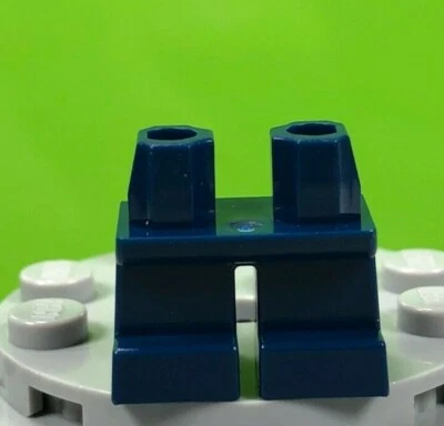 LEGO Minifigure Legs Short - Dark Blue - 41879 Child Kid Minifig Pants - Image 1 of 4