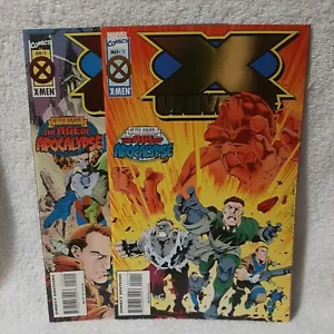 X-UNIVERSE #1, 2 1995 Marvel Comics Complete Set Age of Apocalypse X-Men VF/NM - Picture 1 of 3