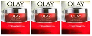 Olay Regenerist Micro Sculpting Anti Aging Cream Moisturizer, 1.7 oz (3 Pack) - Picture 1 of 1