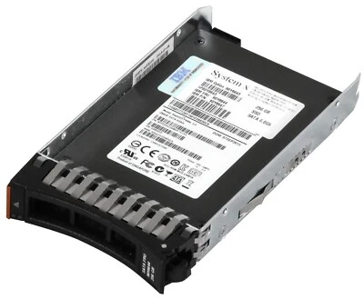 Hard Drive IBM 90Y8644 90Y8647 256GB MLC SATA III RealSSD P400E 2.5'' Inch - Image 1 of 3