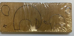 Accucut Ellison Die Cut Elephants E1104-C NEW NIP S626669 Shrink wrapped 12x5” - Picture 1 of 6