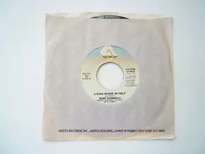 GINO VANNELLI - Living Inside Myself / Stay With Me - 45 RPM 7" Record 1981 - Picture 1 of 6