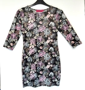 Boohoo Ladies dress Size 12 Floral Midi Dress Festival Party Dress - Picture 1 of 7