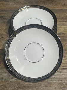 Lenox Vintage Jewel Fine Bone Chine Saucer Set Of 4 - Picture 1 of 6