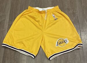 Vintage Los Angeles Lakers 90s Champion Basketball Shorts Men’s  Large NBA Kobe