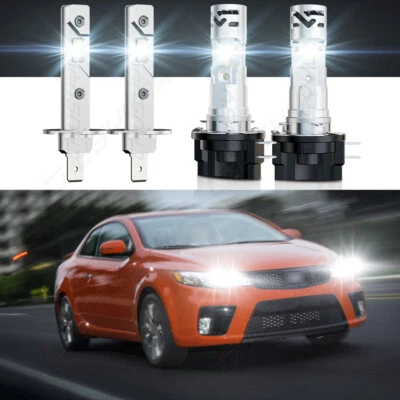 Lâmpadas LED de farol alto/baixo para Kia Forte Koup 2010-2013 4X combo H1+H11B - Imagem 1 de 4