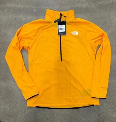 The North Face Summit Series FutureFleece 1/2 Cremallera Summit Dorado Para Hombres Nuevo Foto 1 de 3