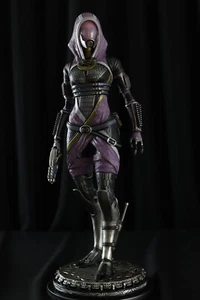 Tali'Zorah 3D Printed Figure, Unpainted Mass Effect Model Kit, Quarian Engineer - Picture 1 of 11