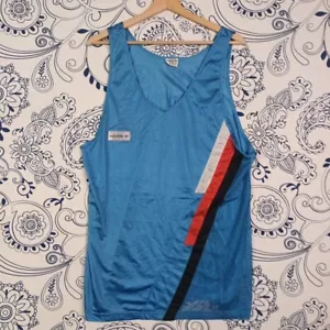VINTAGE 80's ADIDAS VENTEX MADE IN FRANCE CANOTTA TANKTOP Muskelshirt SPORTSWEAR - Foto 1 di 13