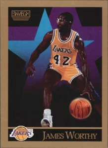 JAMES WORTHY 1990-91 Skybox Basketball LOS ANGELES LAKERS NBA Card #143 - Picture 1 of 2