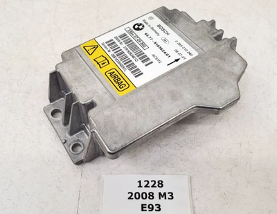 ✅ Unidad de módulo de control OEM BMW E93 M3 AirBag Air Bag SRS ICM Comp ECU Foto 1 de 4