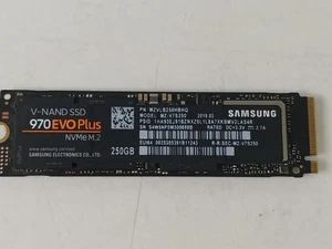 Samsung 970 EVO Plus MZ-V7S250 250 GB NVMe 80mm Solid State Drive - Picture 1 of 6