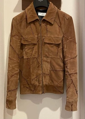 Saint Laurent Paris Suede Leather Jacket Size 42 Used by Benben - Image 1 of 4