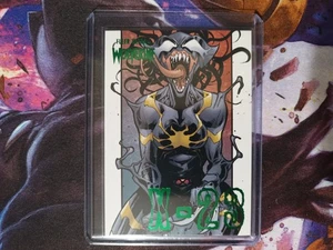 Fleer Ultra Wolverine 2023 #x-7 x-23 lamina verde parallela - Foto 1 di 2