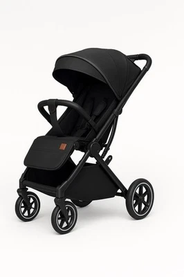 Premium Baby Stroller – Compact, All-Terrain, UPF 50+ (Black/Gray/Khaki) - Image 1 of 4