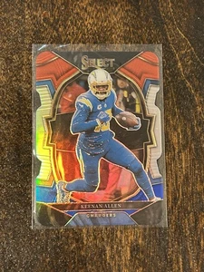 2023 Select #15 Keenan Allen Silver Prizm Die Cut Concourse - Chargers - Picture 1 of 2