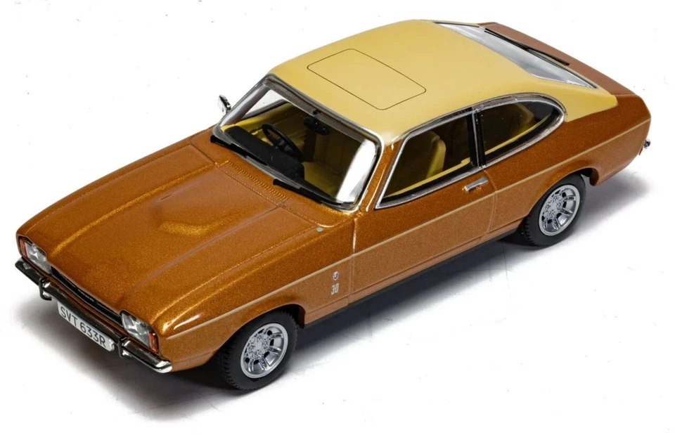 Corgi VA15406 Ford Capri Mk2 3.0 Ghia Saturn Gold