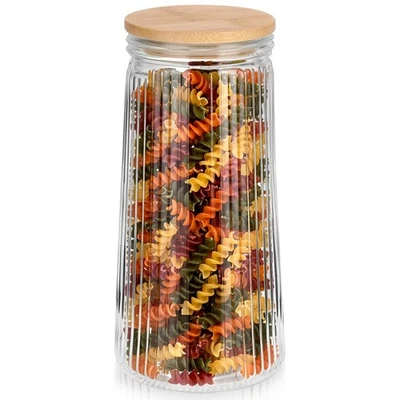 Vorratsdosen Glas 1.4l mit Deckel Dichtung Vorratsbehälter Aufbewahrung Küche - Bild 1 von 4