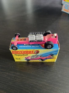 Matchbox Superfast #64 Pink Slingshot Dragster Vintage Lesney - Picture 1 of 7