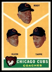 1960 Topps Cubs Coaching Staff Chicago Cubs #457 - Bild 1 von 2