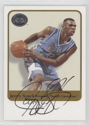 2001 Fleer Greats of the Game Auto Jerry Stackhouse Auto - Image 1 of 2