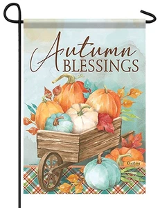 Bandiera da giardino zucche autunnali - Foto 1 di 1