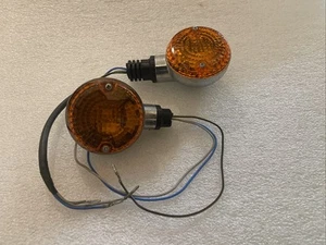 Kawasaki Vulcan 750 front turn signal set signals 1987 - Picture 1 of 5