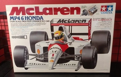 Tamiya 1/10 McLaren MP4/6 Honda F1 RC Car Model Racing Chassis Body Kit - Immagine 1 di 4