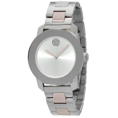 Reloj para mujer Movado audaz cuarzo esfera plateada 3600801 Foto 1 de 3
