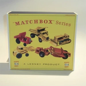 Matchbox Lesney King Size GS 8 Civil Engineering Construction Repro Box Sleeve - Picture 1 of 4
