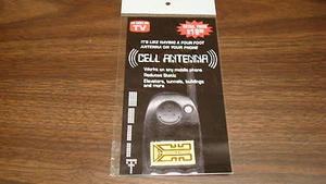 For Cell Phone:SIGNAL ANTENNA BOOSTER Sticker for Better Reception AS SEEN ON TV - Picture 1 of 1