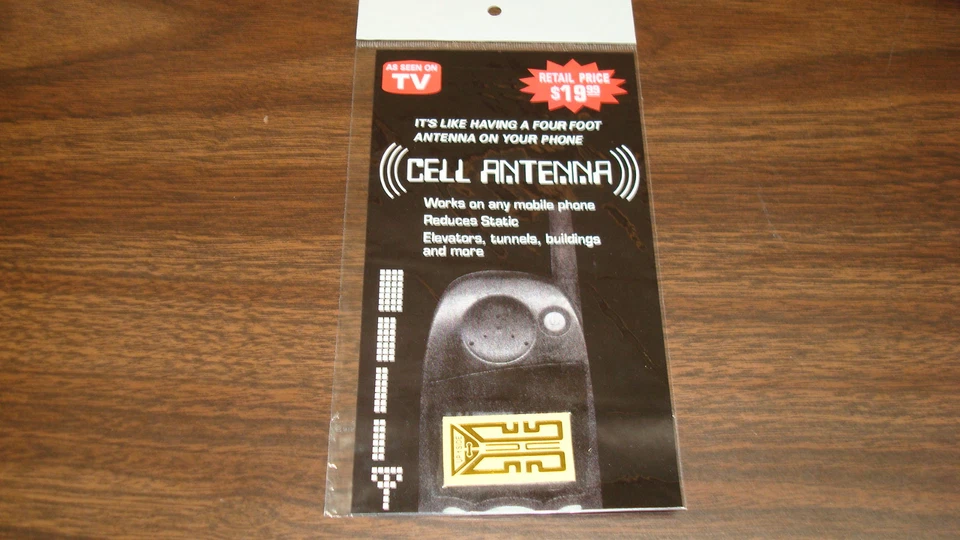 For Cell Phone:SIGNAL ANTENNA BOOSTER Sticker for Better Reception AS SEEN ON TV - Image 1 of 1