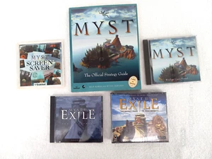 Juego Myst PC CD-Rom Windows 3.1 Windows 95, Exile III, Guía Oficial Stradegy... - Imagen 1 de 12