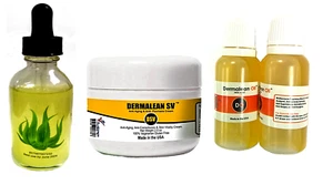 Dermalean Skincare Pack -Anti Aging, Wrinkle & Acne Treatment.( 3 items) - Picture 1 of 6