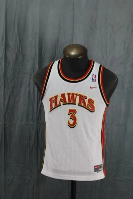 Camiseta del equipo Nike Atlanta Hawks - Shareef Abdur-Rahim #3 - Juvenil mediana Foto 1 de 4