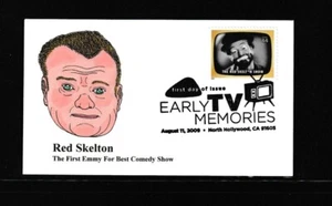 Paul Wagner Early TV Memories Red Skelton First Day Cover - Picture 1 of 1