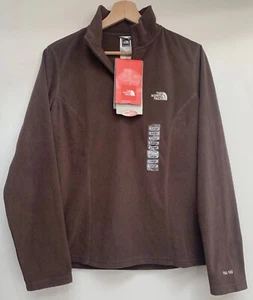 The North Face Damen TKA 100 1/4 Zip Fleecepullover Neu mit Etikett Bacio Braun Gr. L - Bild 1 von 19